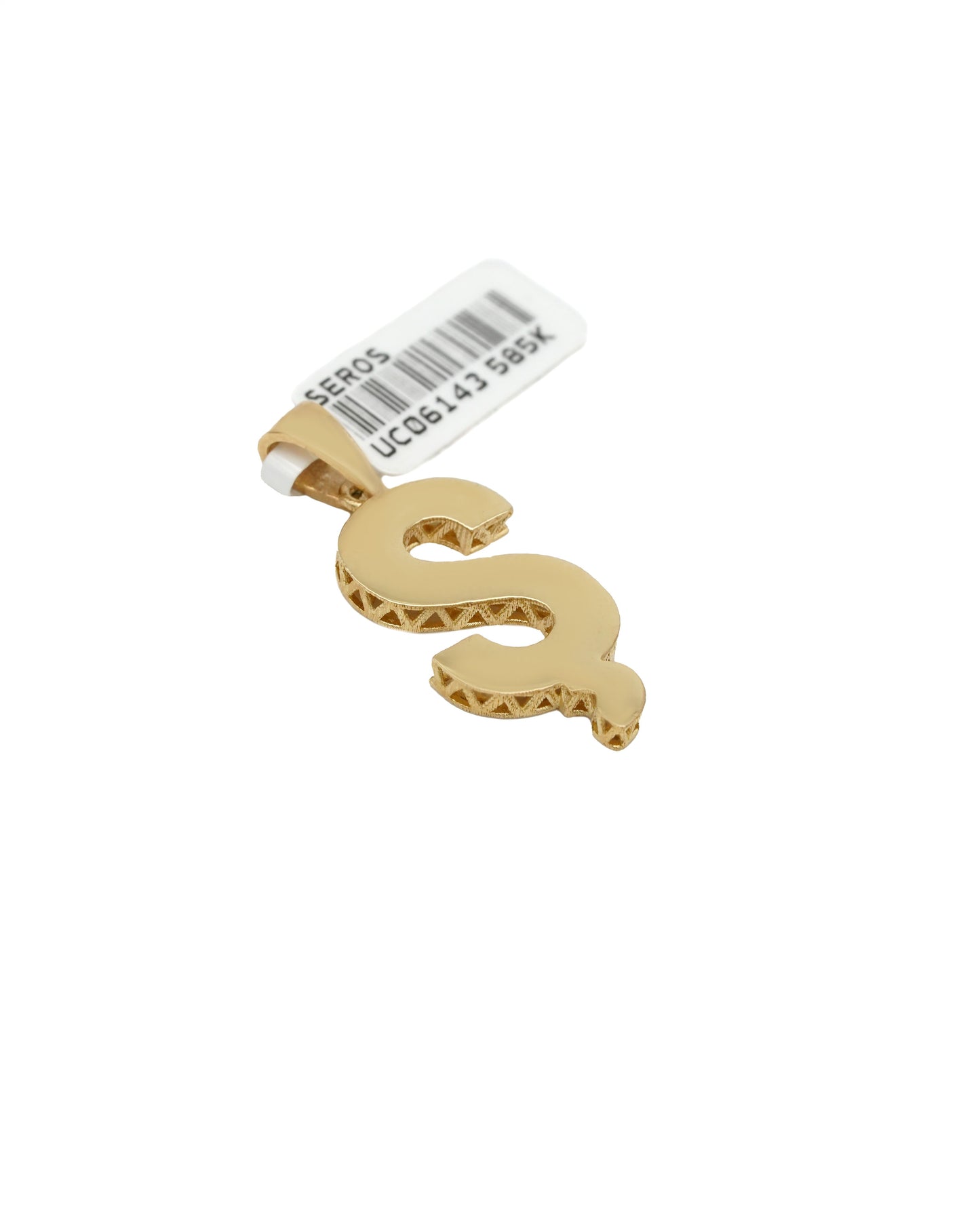 ''S'' Letter Pendant