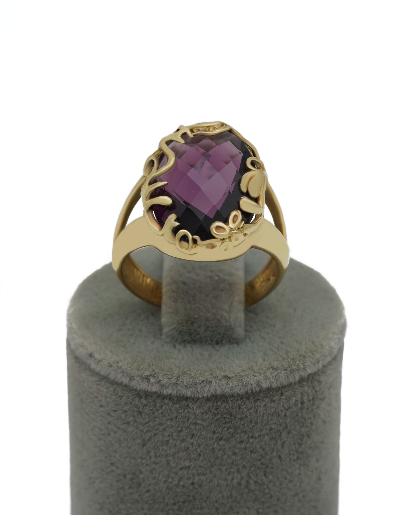 Amethyst Stone Ring