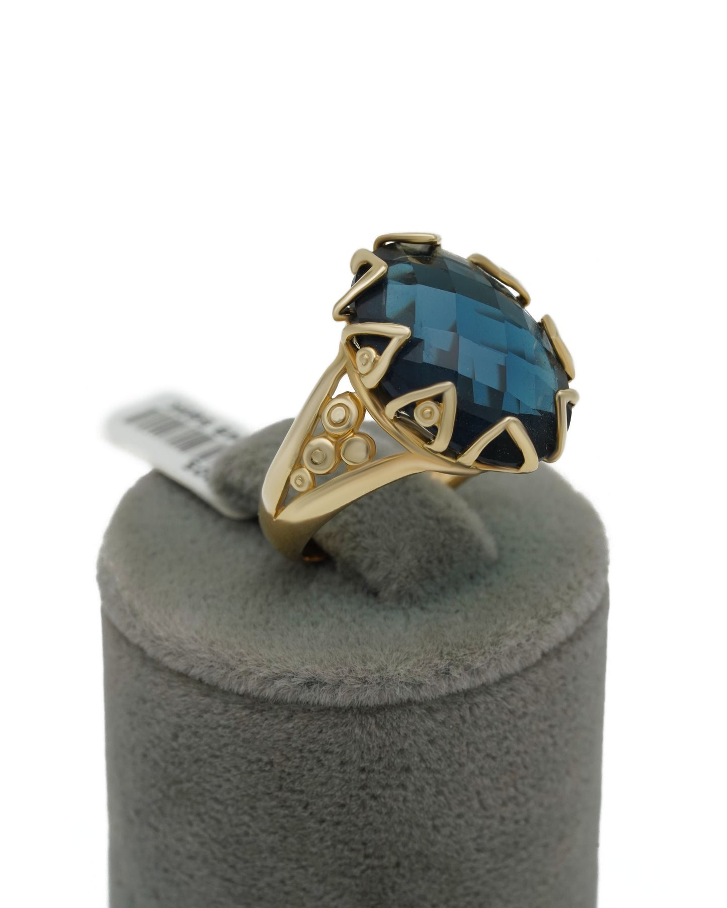 Blue Natural Stone Ring